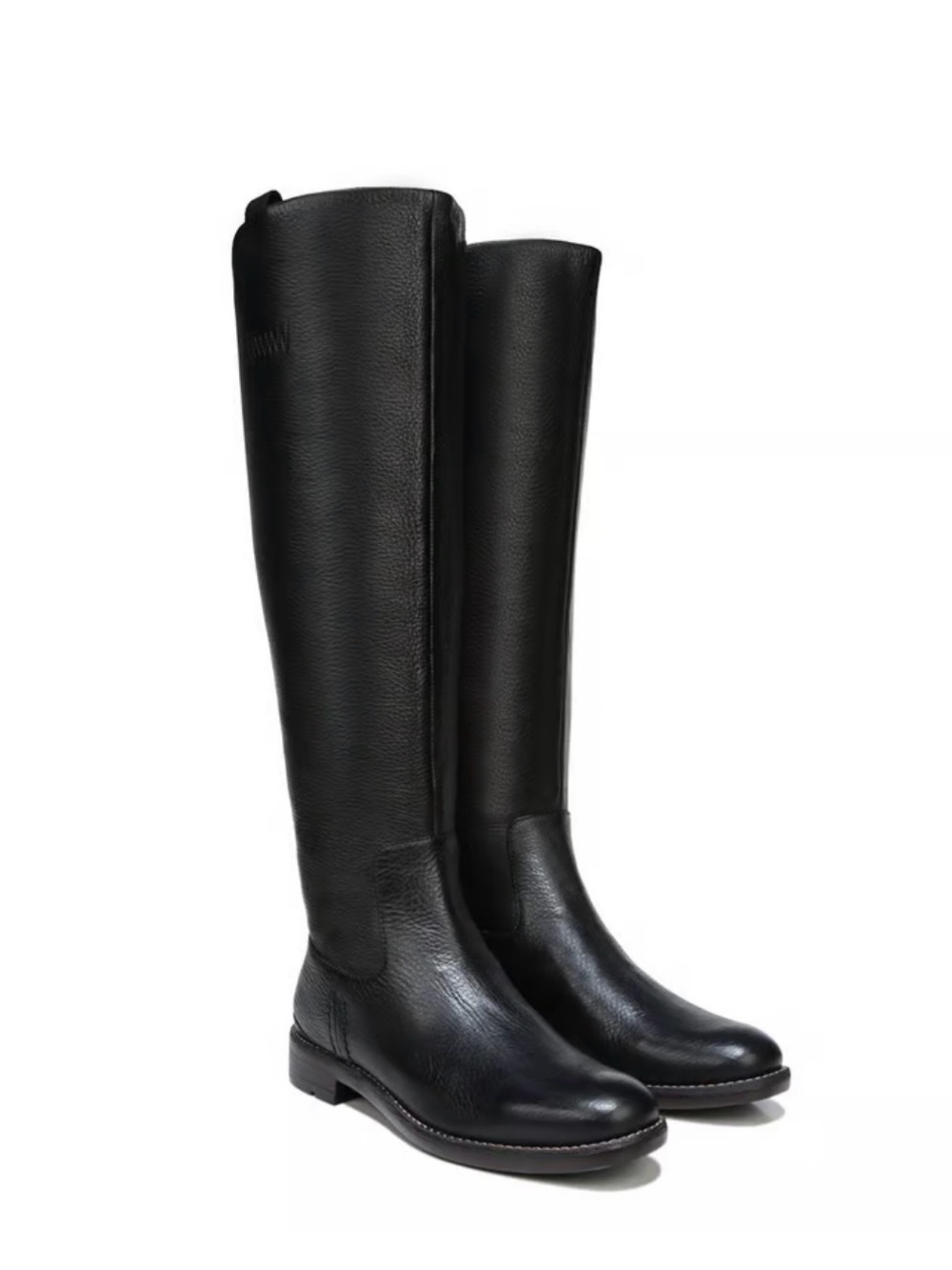 Franco Sarto Black Over-the-Knee Leather Boots - Women